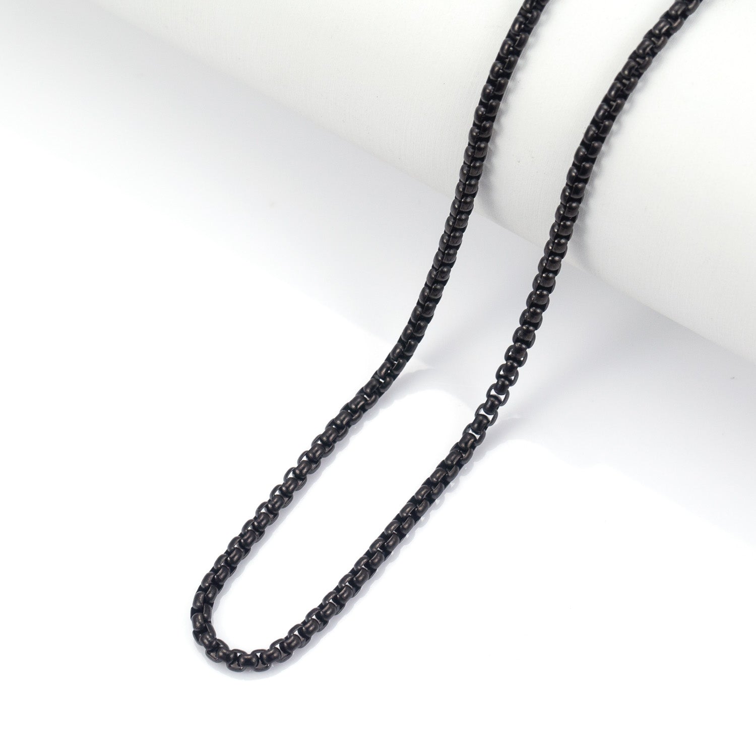 Stainless Steel Box Chain Necklace - Patrick Adair Designs