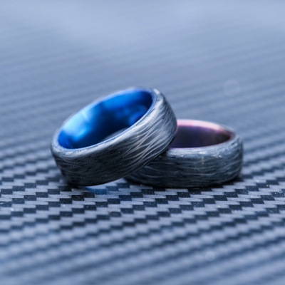 Anodized Titanium Rings