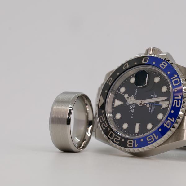 The 904L Steel Ring is one of the many options for stainless steel jewelry