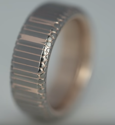 Best Ring Ever: Superconductor & 18k Rose Gold Custom Ring