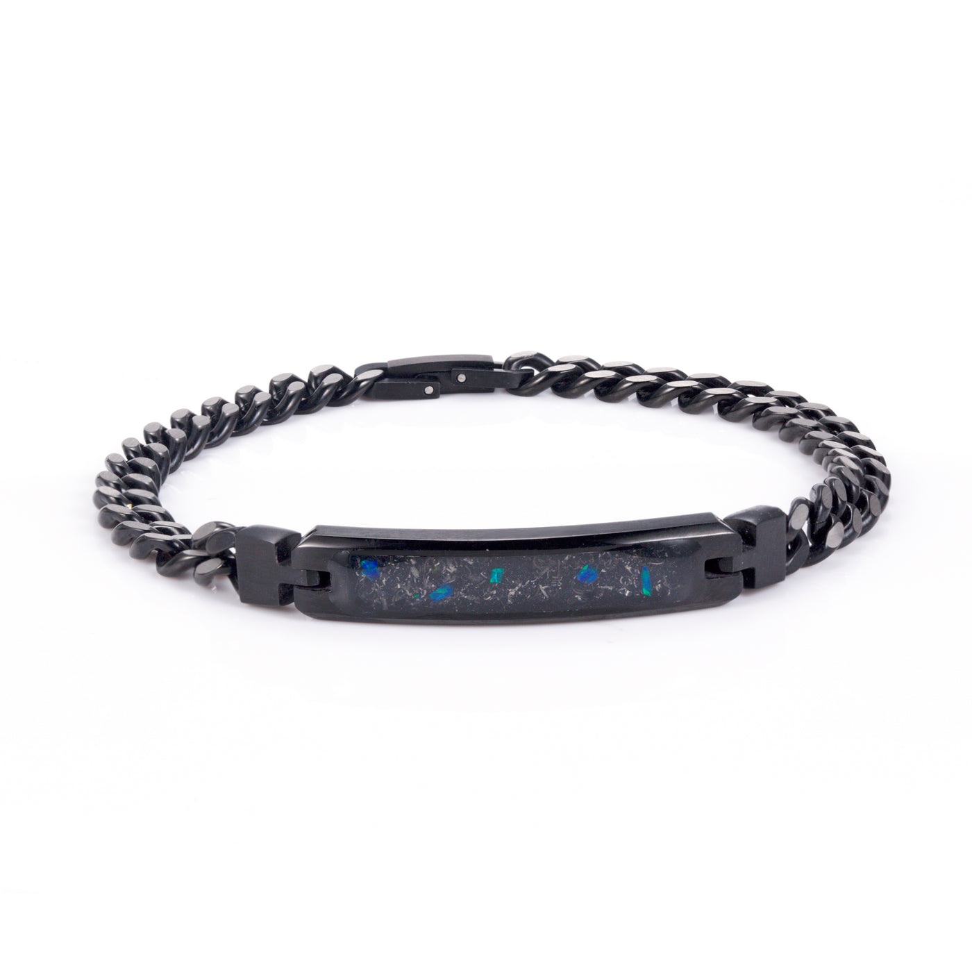 Star Dust Glowstone Cuban Link ID Bracelet - Patrick Adair Designs
