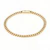 Gold Cuban Link Bracelet 5mm