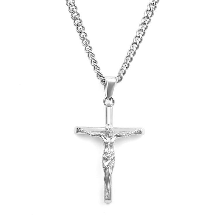 Silver Crucifix Pendant