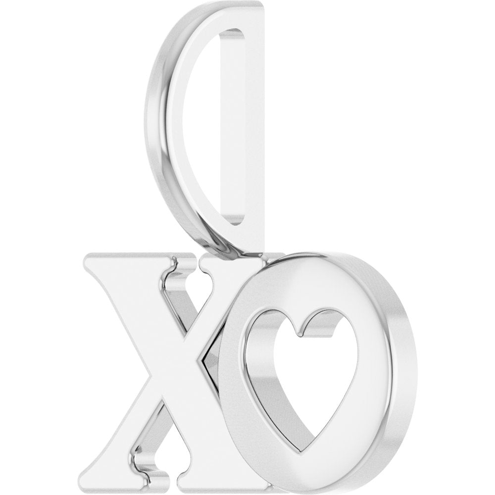 14K Gold XO Charm/Pendant