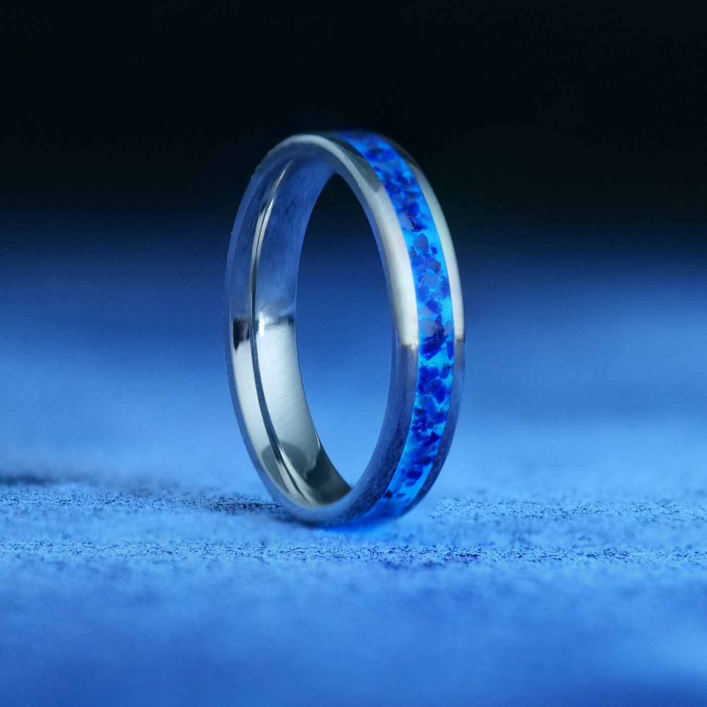 Custom Glowstone Stackable Ring