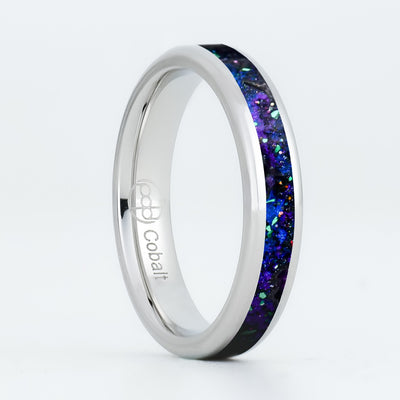 Radiant Deep Space Glowstone Stackable Ring