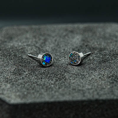 Round Star Dust™ Earrings - Patrick Adair Designs