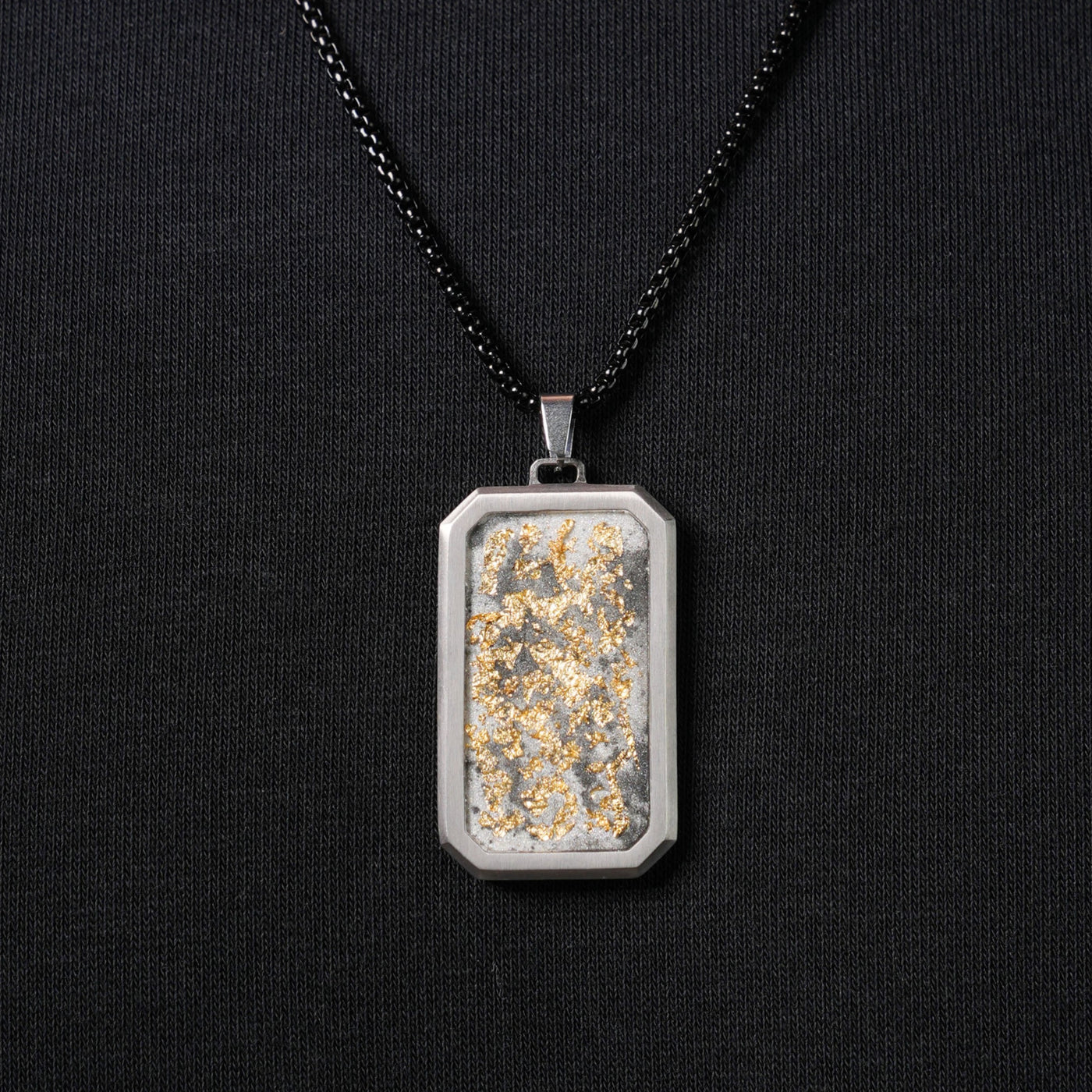 Imperial Eclipse Glowstone Pendant with 24K Gold Leaf - Patrick Adair Designs