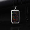 Black Fire Opal Glowstone Pendant