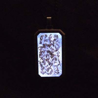 Imperial Eclipse Glowstone Pendant with 24K Gold Leaf - Patrick Adair Designs