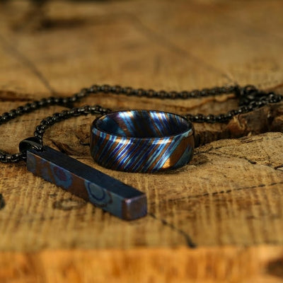 Timascus Ring and Pendant Bundle