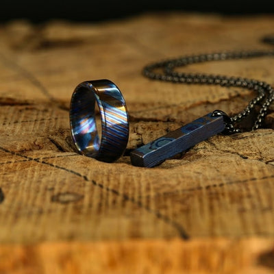 Timascus Ring and Pendant Bundle