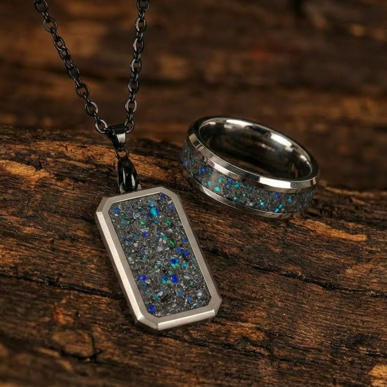 Star Dust Glowstone Ring and Pendant Bundle