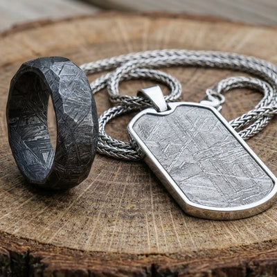 Meteorite Ring and Pendant Bundle