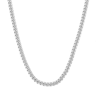 Silver Cuban Link Chain 5mm