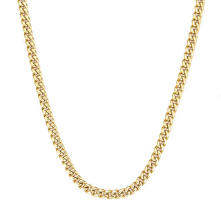 Gold Cuban Link Chain 5mm
