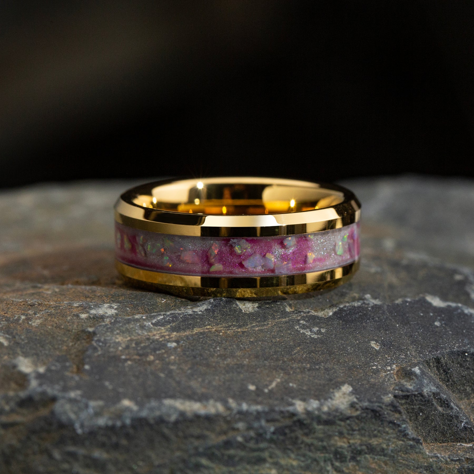 Custom Yellow Gold Glowstone Ring– Patrick Adair Designs