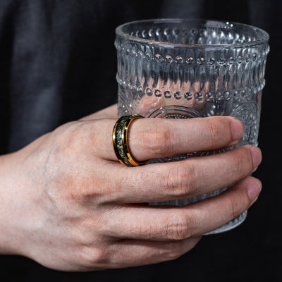 Celestial Crown Glowstone Ring | 24K Gold - Patrick Adair Designs