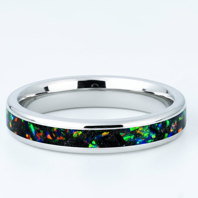 Dragon Scale Glowstone Stackable Ring | Patrick Adair Designs