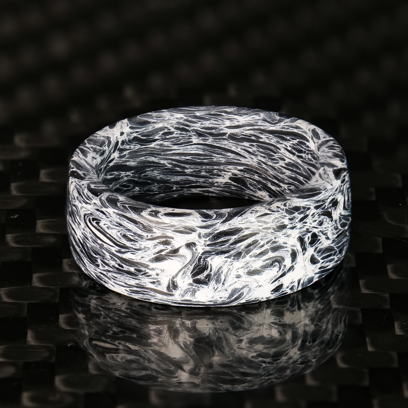 Polar Burl Carbon Fiber Ring