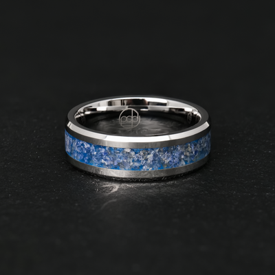 Sapphire Glowstone Ring on Tungsten