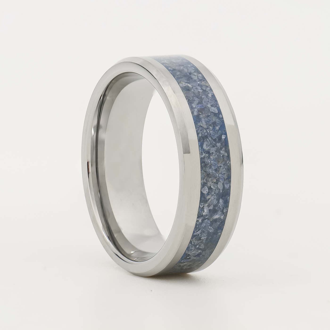 Sapphire Glowstone Ring on Tungsten