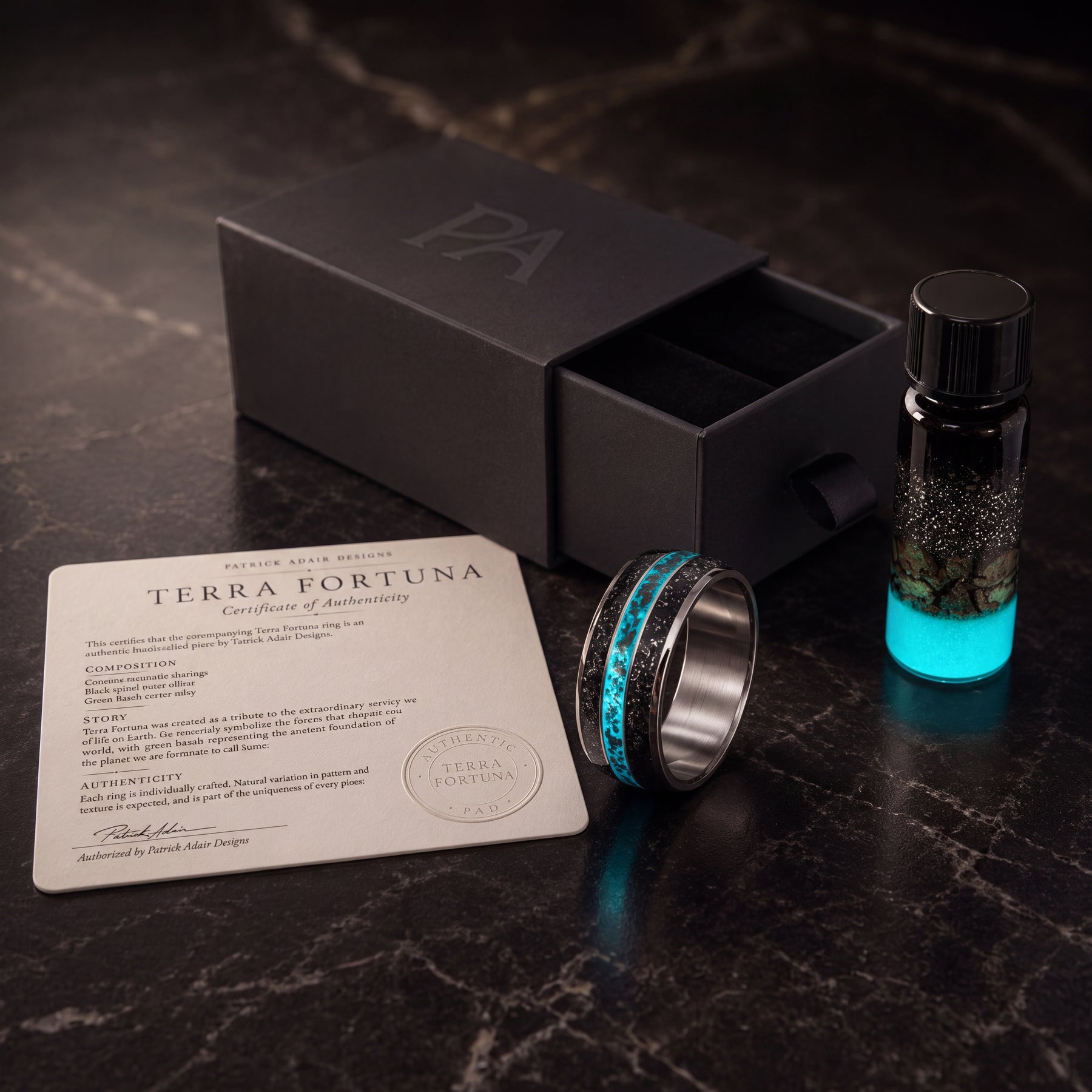 Terra Fortuna Glowstone Ring