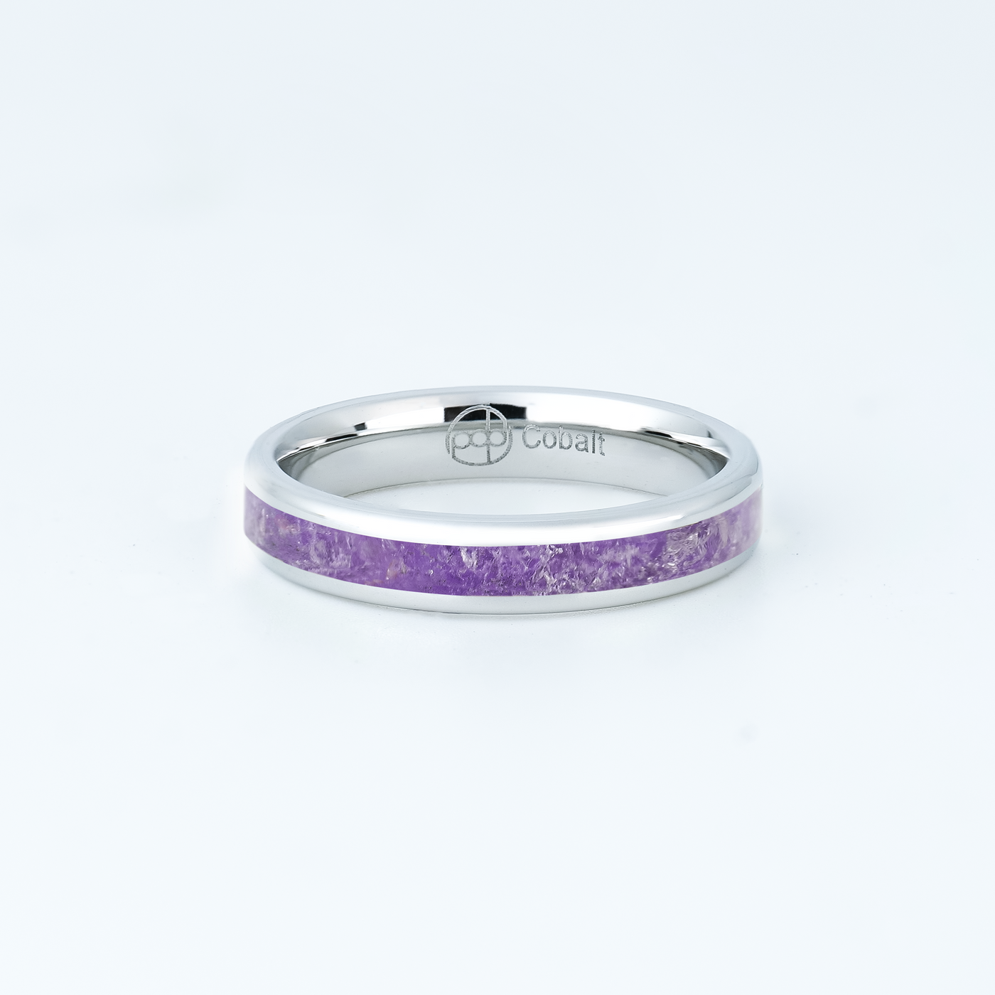 Amethyst Glowstone Stackable Ring