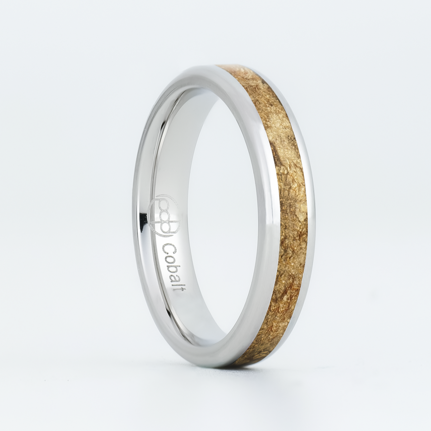 24K Gold Leaf Stackable Ring