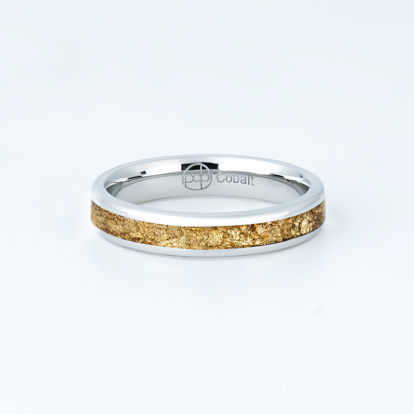 24K Gold Leaf Stackable Ring