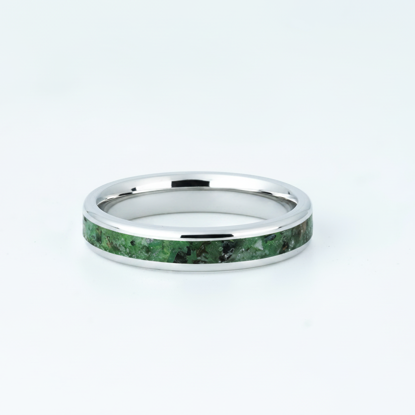 Emerald Glowstone Stackable Ring– Patrick Adair Designs