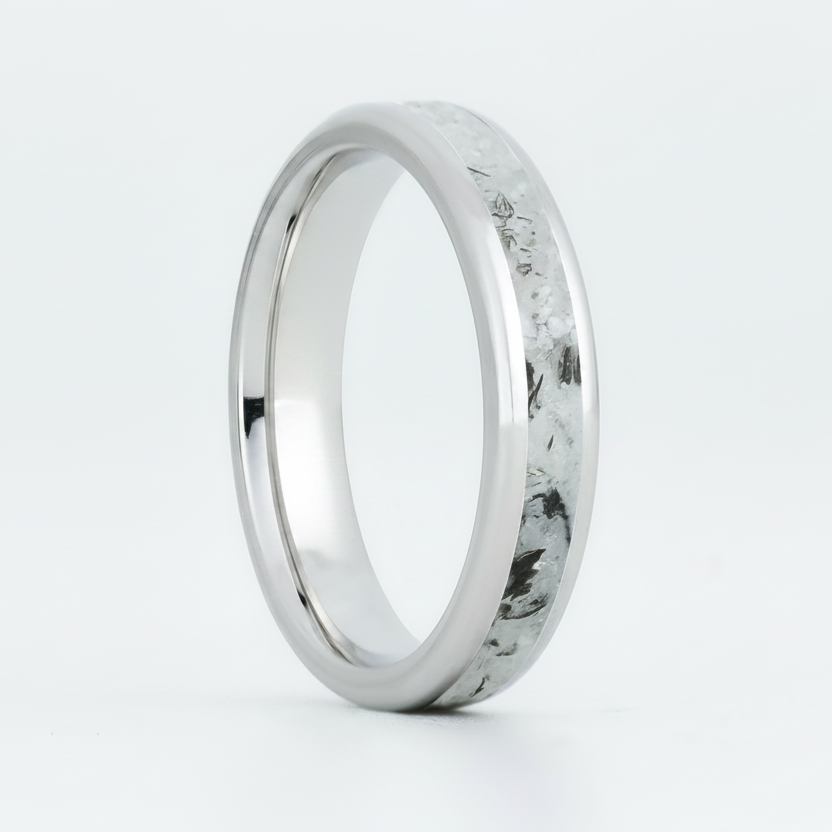Birthstone Stackable Ring with Glowstone - Patrick Adair Designs