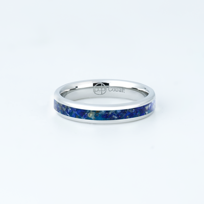 Lapis Lazuli Glowstone Stackable Ring