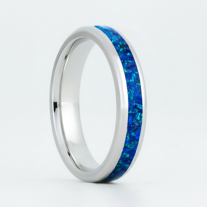 Winter's Howl Glowstone Stackable Ring– Patrick Adair Designs