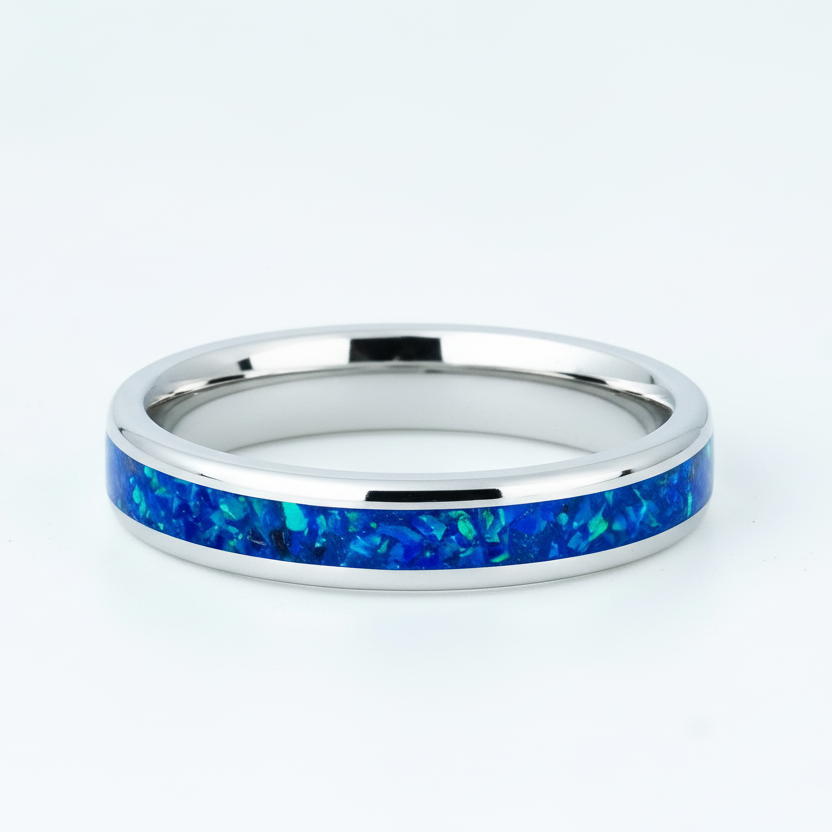 Winter's Howl Glowstone Stackable Ring– Patrick Adair Designs
