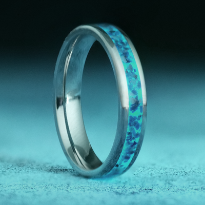 Custom Glowstone Stackable Ring