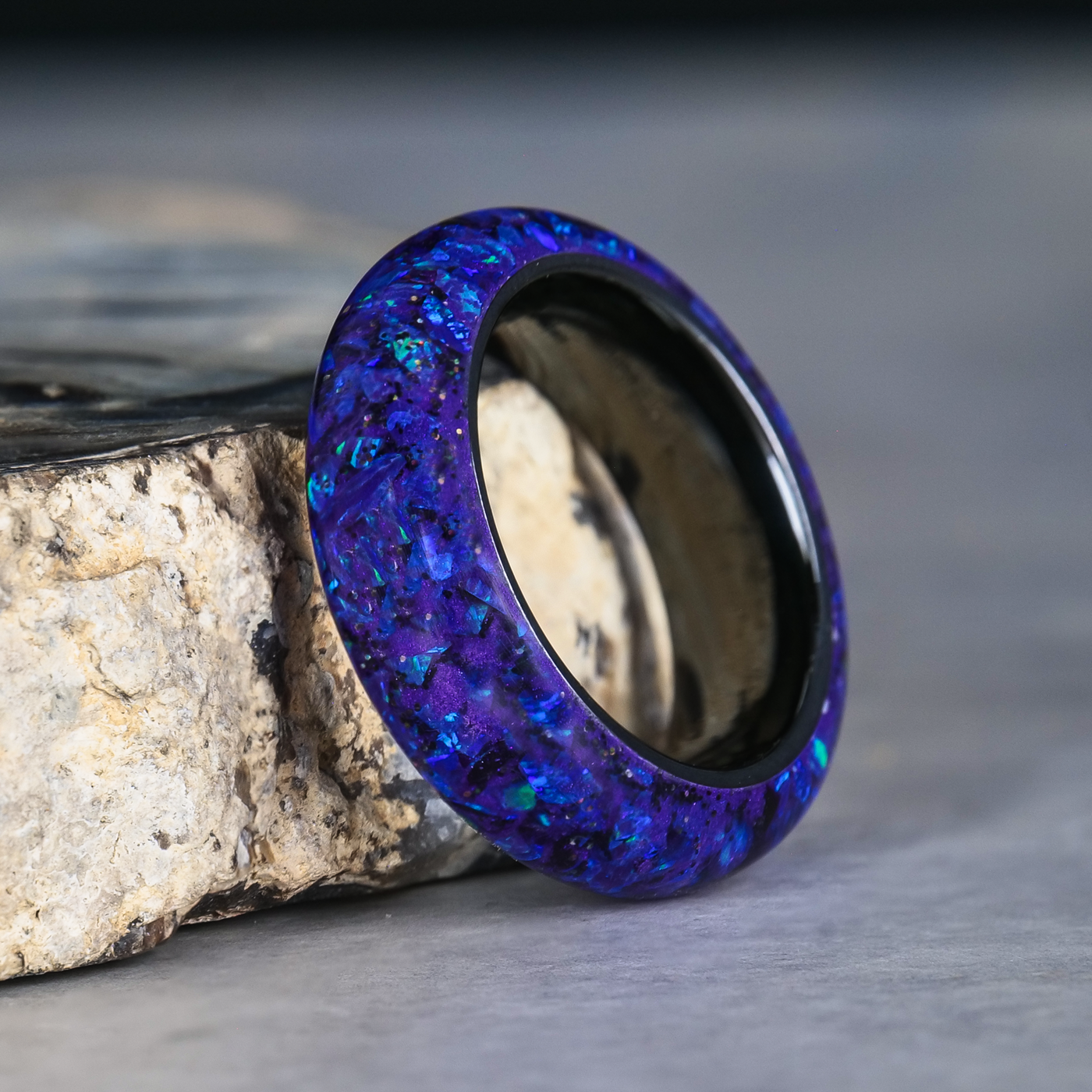 Glow Stone Rings Boundless Lavender Opal Glowstone Ring– Patrick Adair Designs