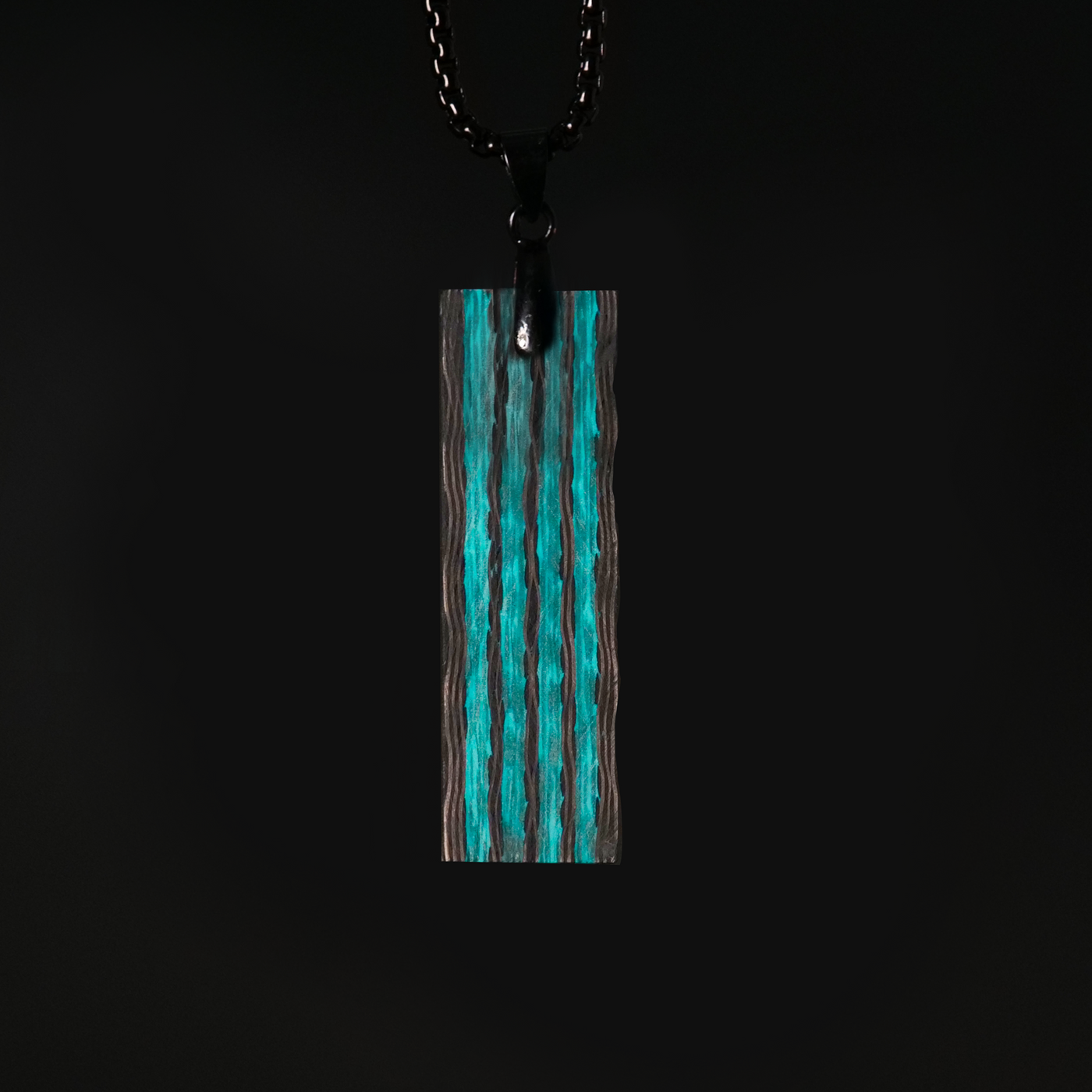 Carbon Fiber Glow Pendant - Patrick Adair Designs