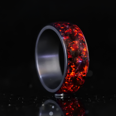 Hellfire Halo Glowstone Ring - Patrick Adair Designs