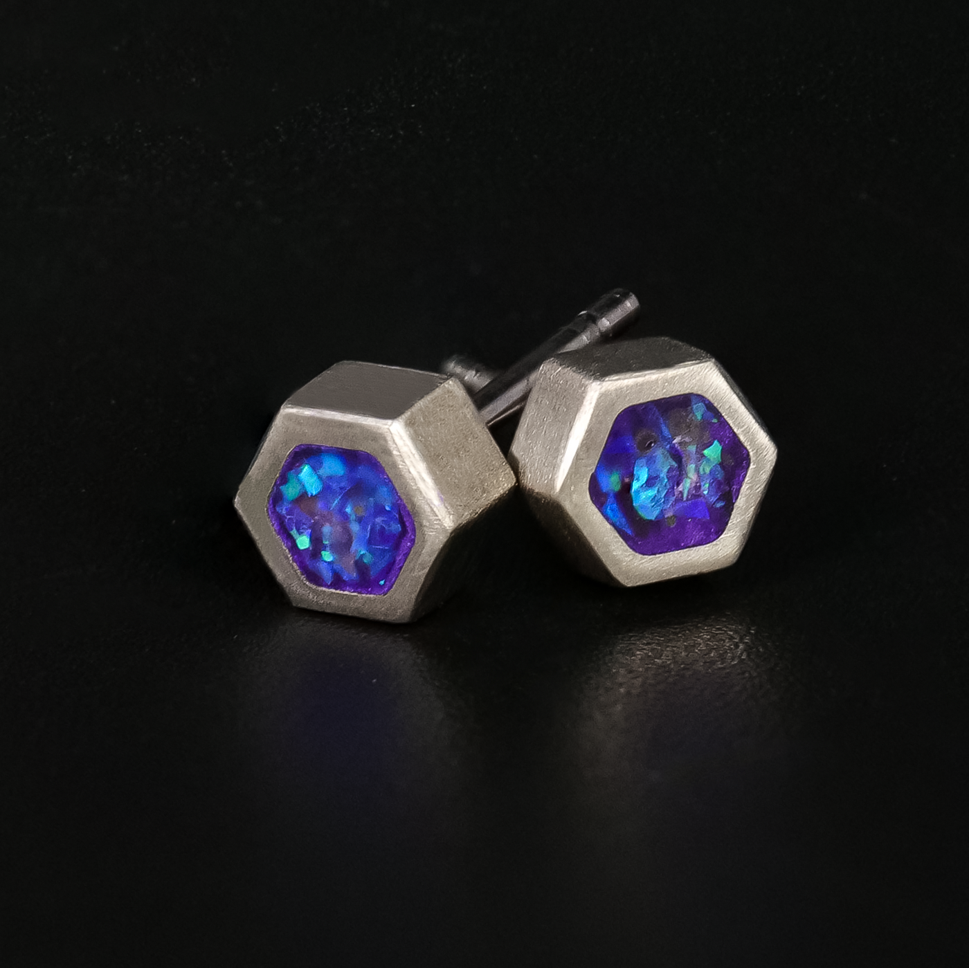 Lavender Opal Glowstone Earrings - Patrick Adair Designs