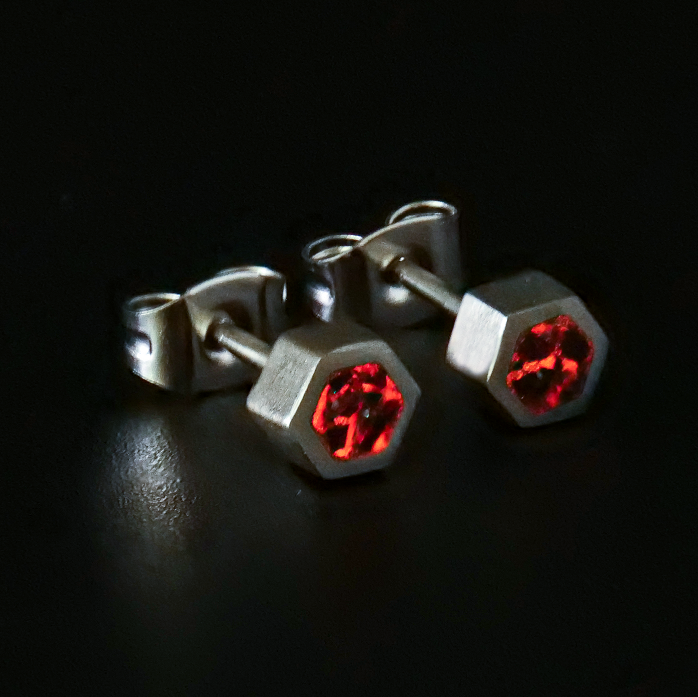 The Void Glowstone Earrings - Patrick Adair Designs