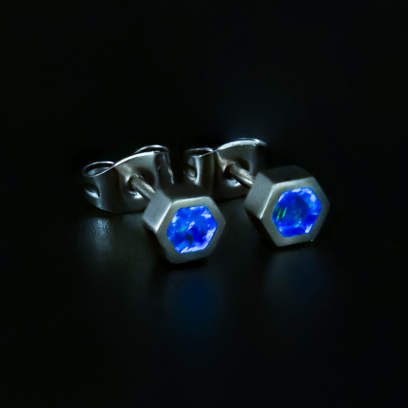 Winter's Howl Glowstone Earrings - Patrick Adair Designs