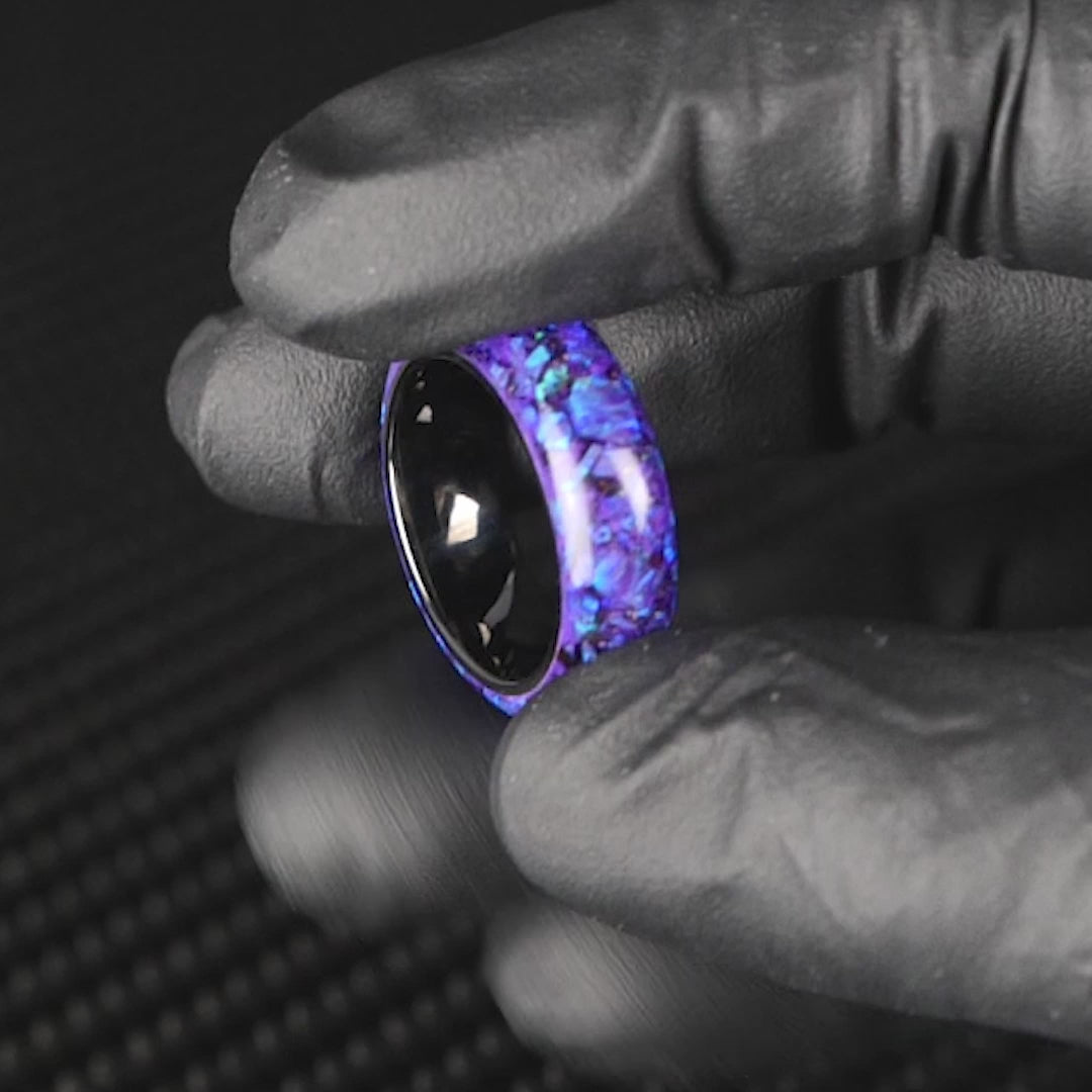 Boundless Lavender Opal Glowstone Ring