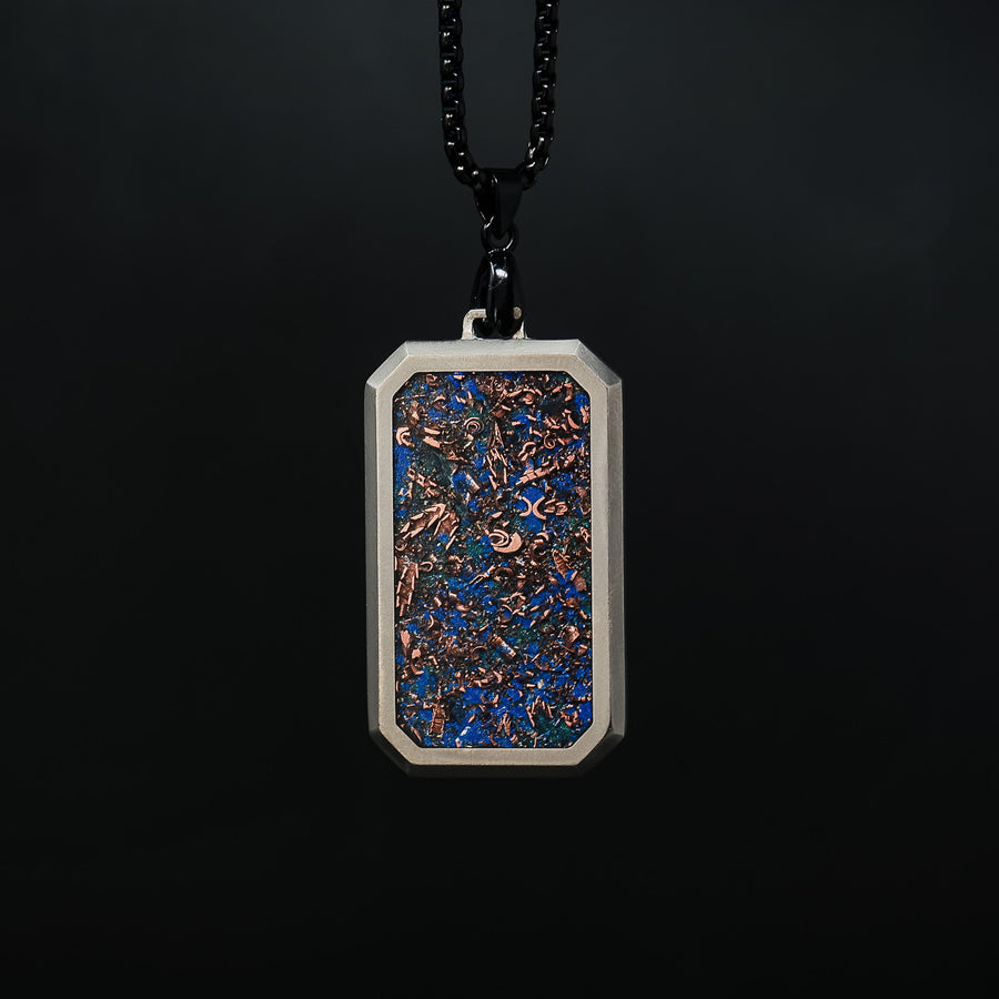 Sunken Artifact Glowstone Cremation Pendant with Ashes - Patrick Adair Designs