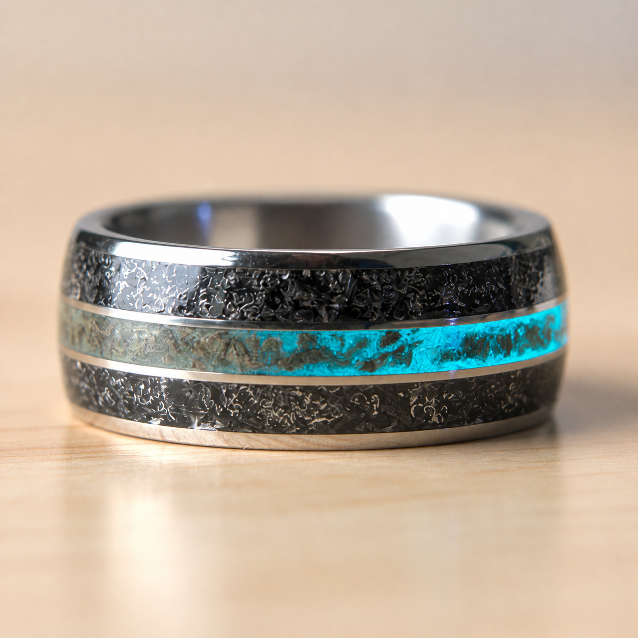 Terra Fortuna Glowstone Ring flat lay