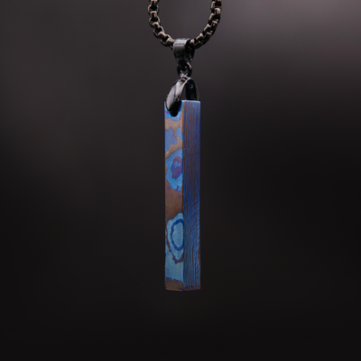 Carbon Fiber Glow Pendant and Timascus Pendant Bundle - Patrick Adair Designs