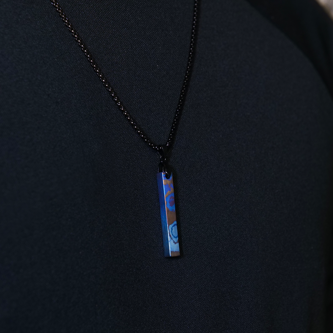 Carbon Fiber Glow Pendant and Timascus Pendant Bundle - Patrick Adair Designs