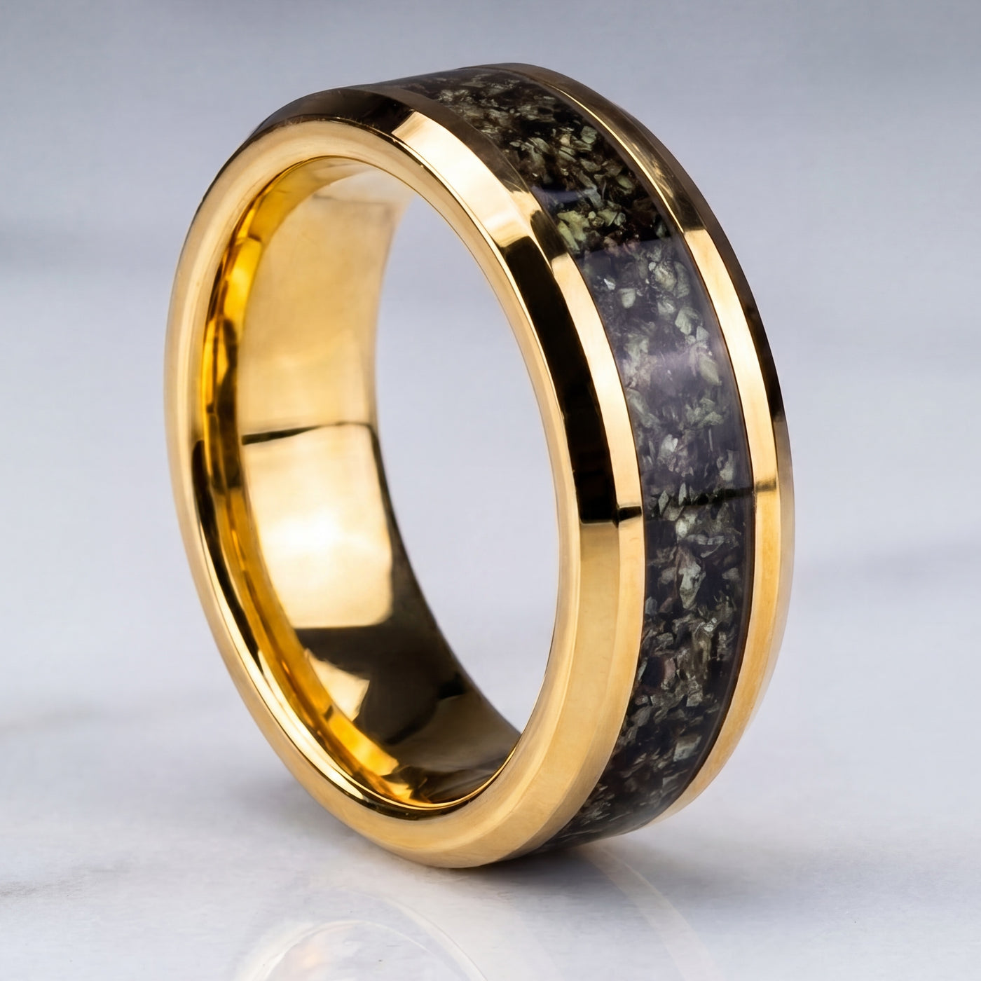 Old Growth Glowstone Ring | Yellow Gold
