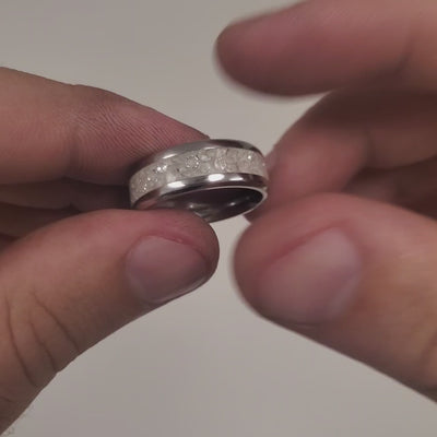 April Birthstone Ring | Diamond Glowstone Ring
