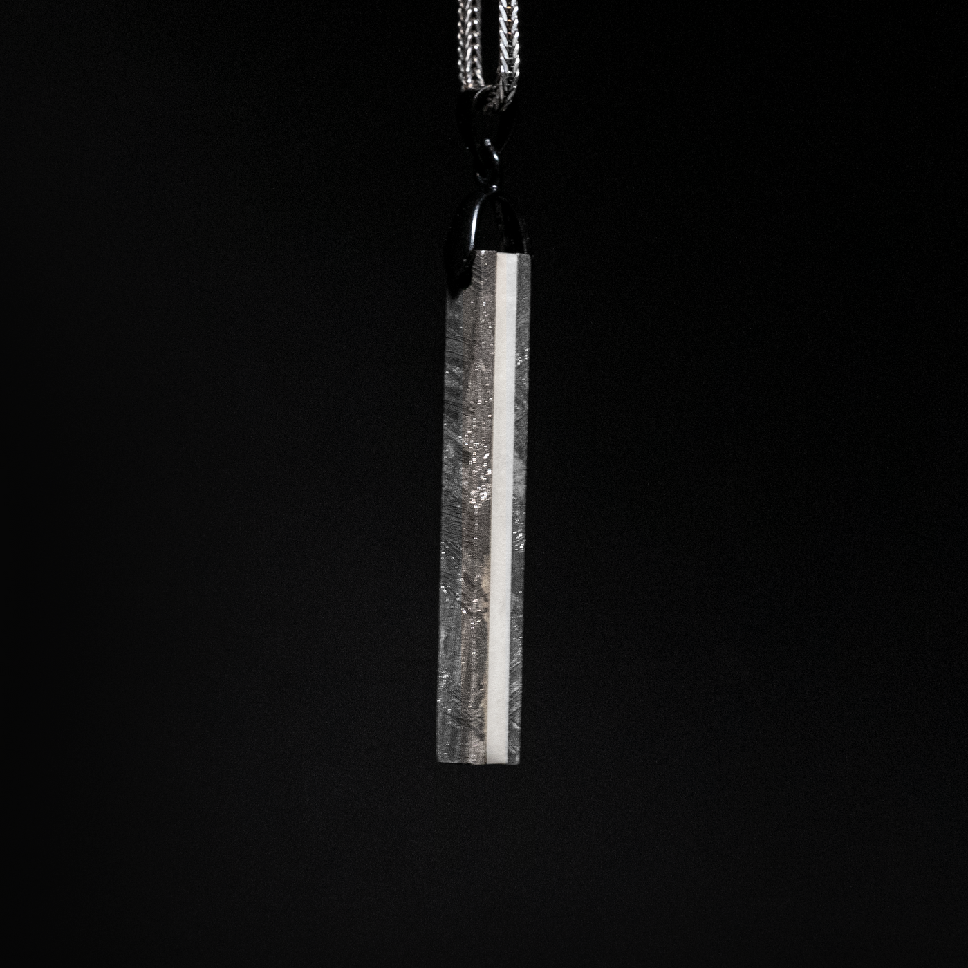 Meteorite Glowstone Bar Pendant - Patrick Adair Designs